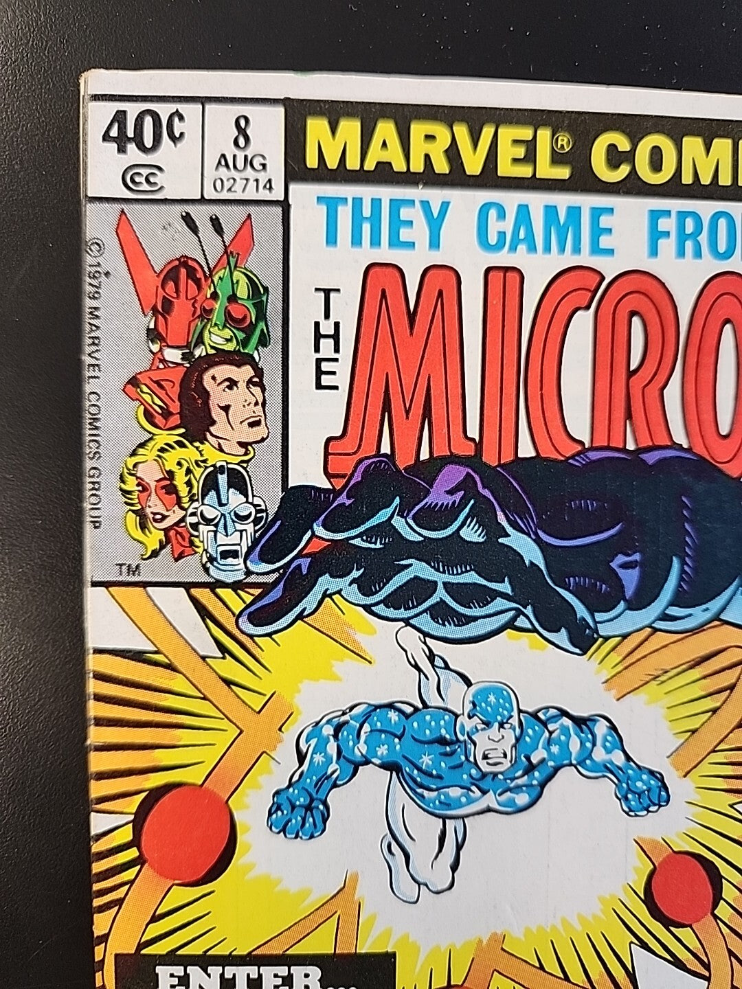 The Micronauts #8 VF 1st Appearance of Captain Universe Marvel Comics 1979