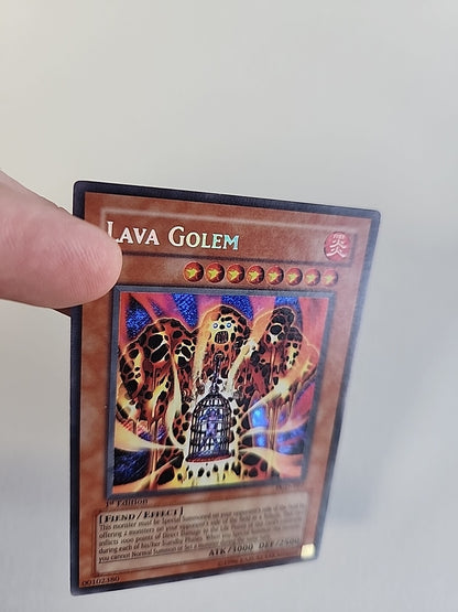 Yugioh! Lava Golem PGD-107 1st Edition Secret Rare NA English Vintage