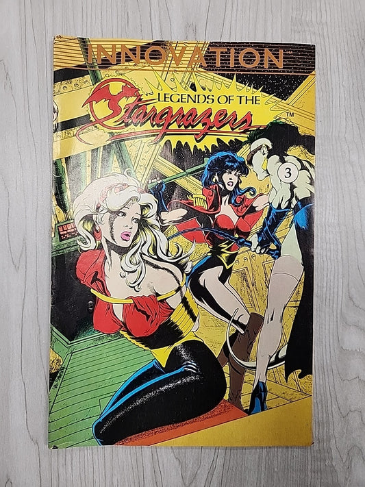 Legends of the Stargazers #3 Innovation 1989 Early Adam Hughes Cover VG