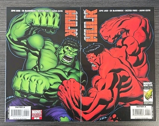 HULK 6 CONNECTING ED MCGUINNESS CVRS NM 🔥 