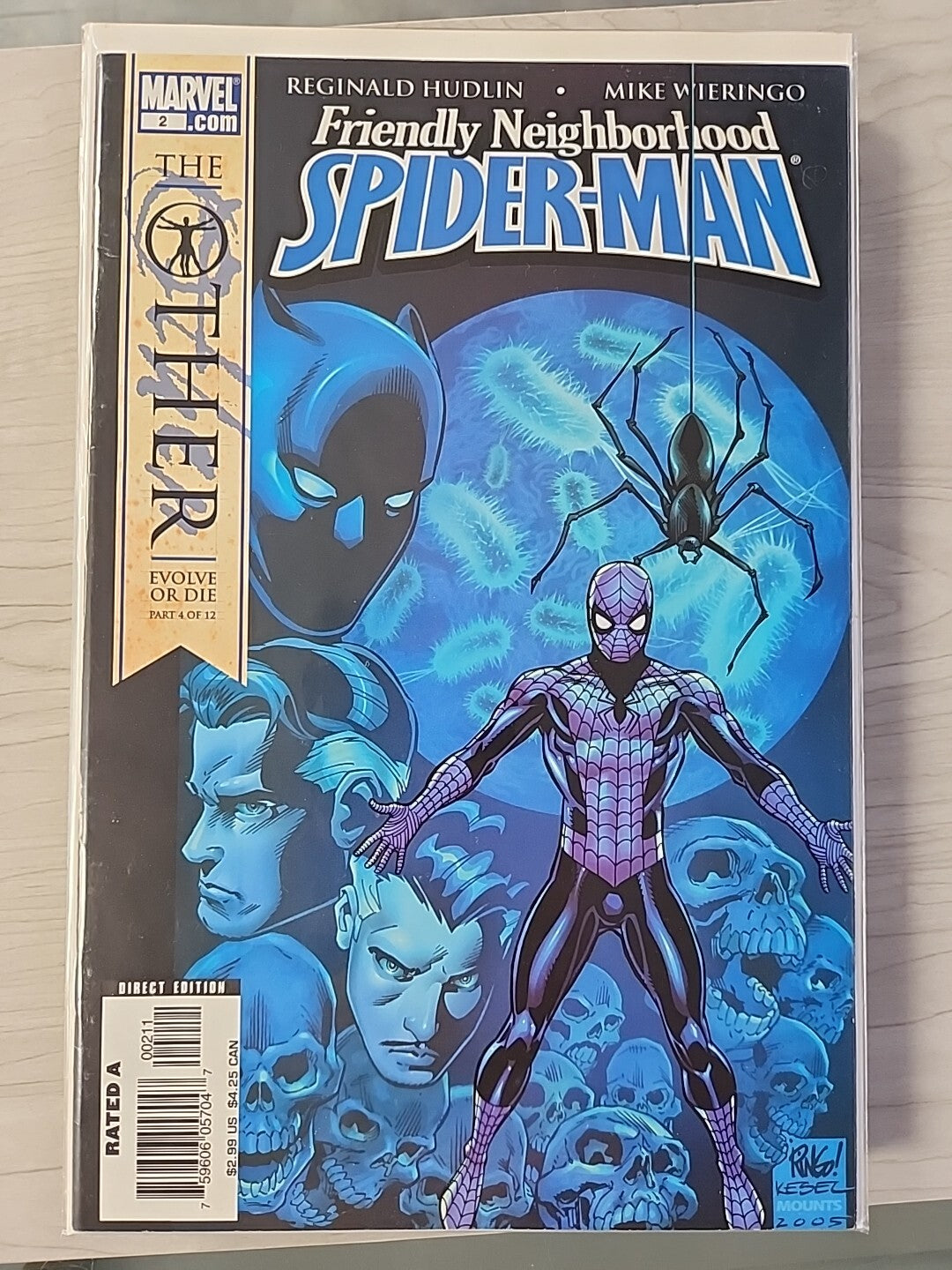 Spider-Man The Other Evolve Or Die 1-12 Marvel Comics Complete Set + Sketchbook