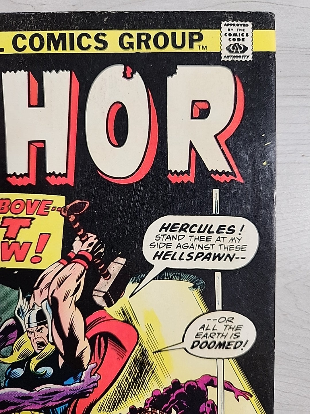 The Mighty Thor 230 Mark Jewelers Insert Variant Marvel Comics 1974 VF