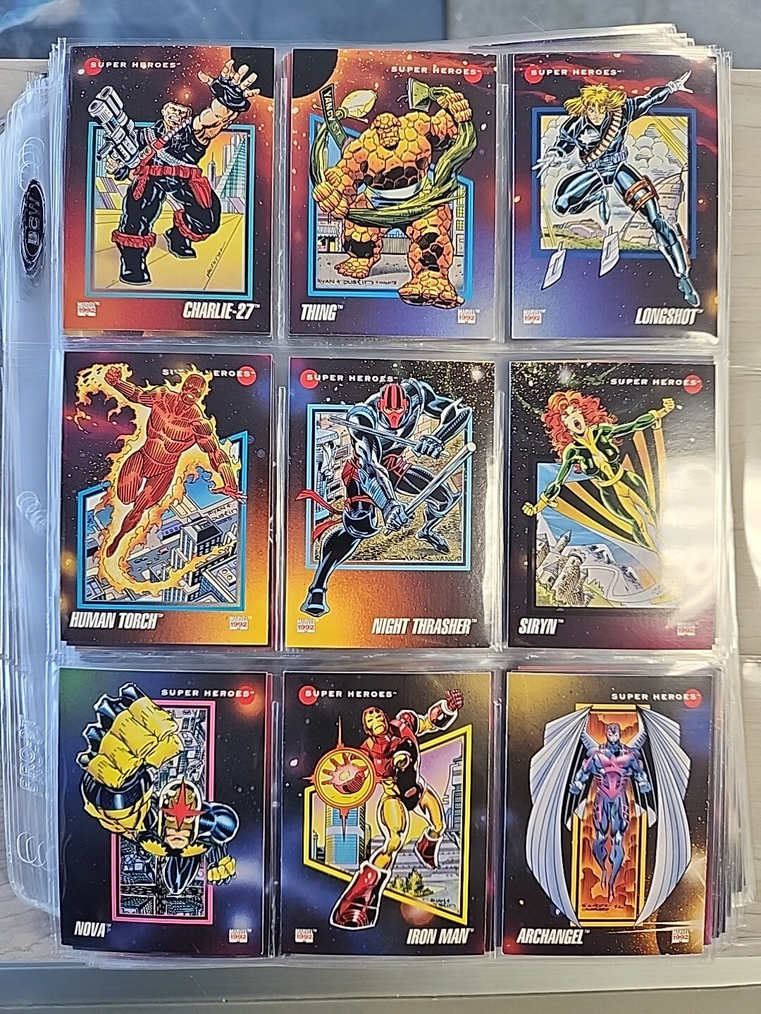 1992 Marvel Universe Series 3 Complete 200 Card Base Set