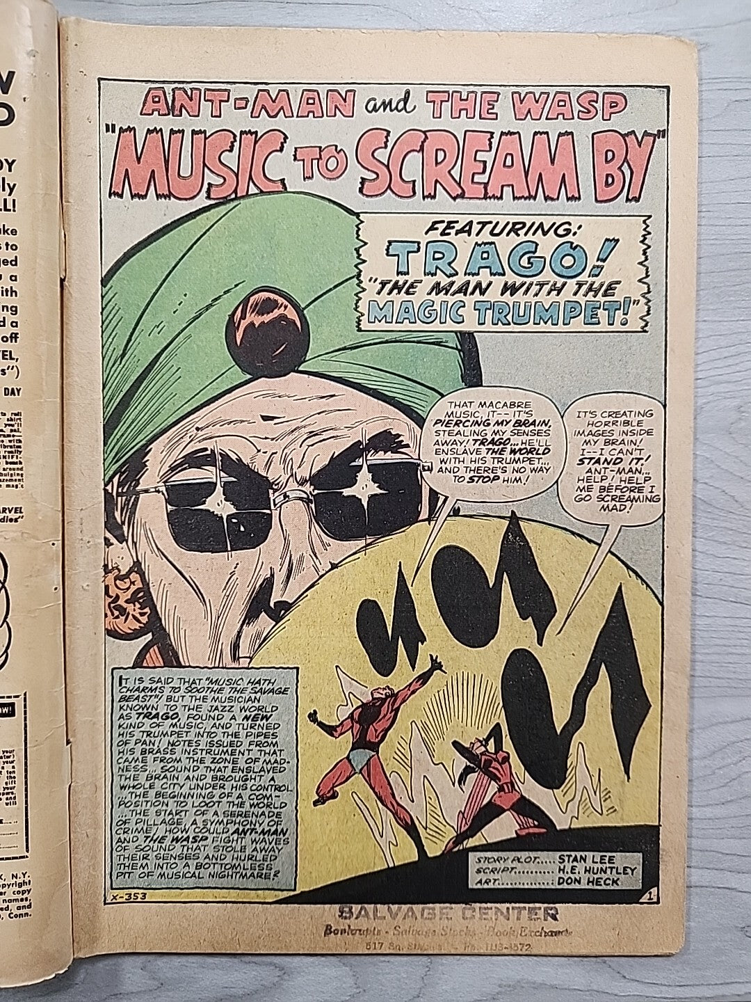 Tales to Astonish #47 Ant-Man & Wasp Silver Age Vintage Marvel Comic 1963 VG 