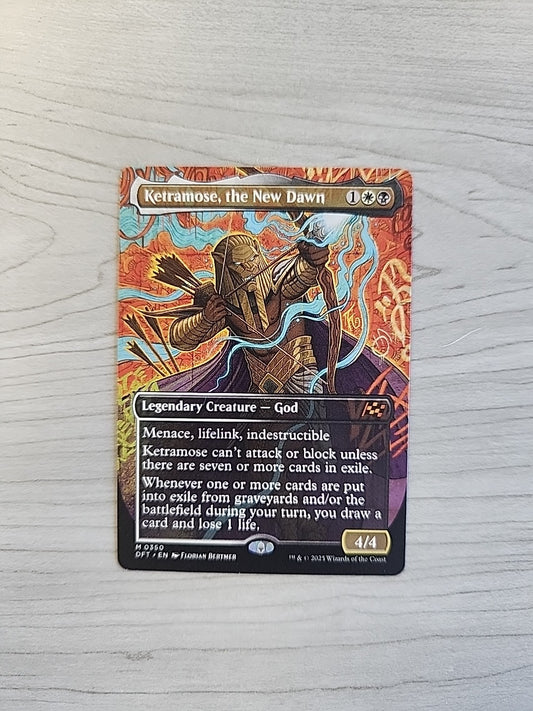 MTG Ketramose, the New Dawn Legendary Creature Aetherdrift Extended Art Regular