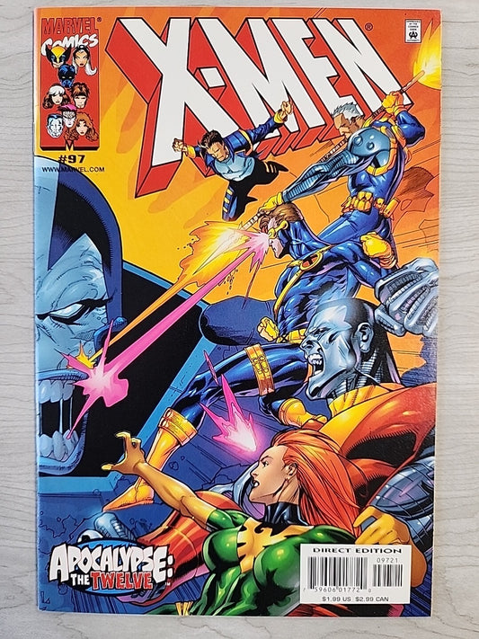 X-Men # 97 2000 Variant Connecting Cover Yu Apocalypse