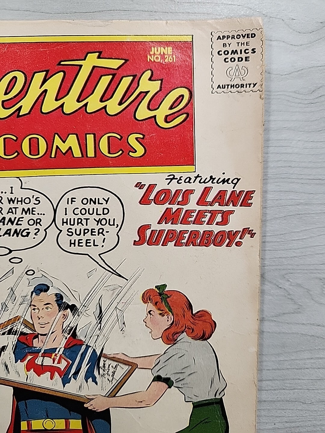 Adventure Comics #261 DC Comics 1959 VG/FN Superboy Aquaman Green Arrow