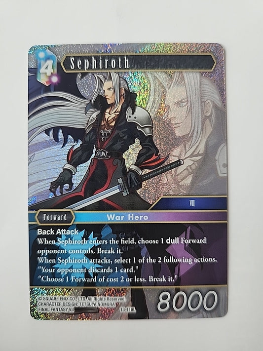 Final Fantasy TCG Opus 18 War Hero Legend Sephiroth  MINT/NM Foil 18-116L KH