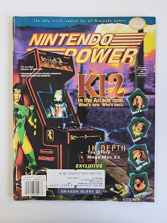 Nintendo Power 81 February Killer 1996 Instinct 2 with Ken Griffey Poster