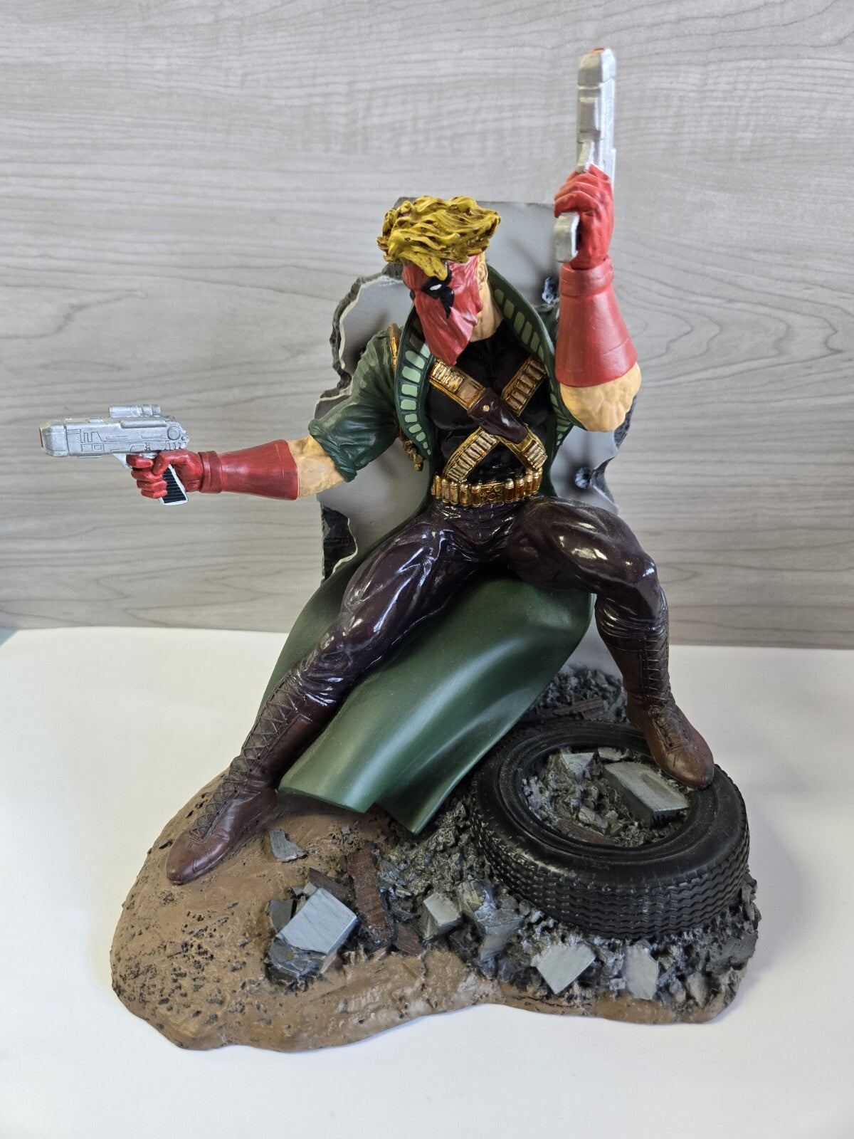 1990s  Jim Lee's "Grifter" Sculpture By Clayburn Moore LTD EDTN 1996