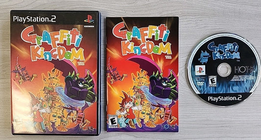 Graffiti Kingdom Sony PlayStation 2, PS2, 2005 CIB TESTED/WORKING W/Registration