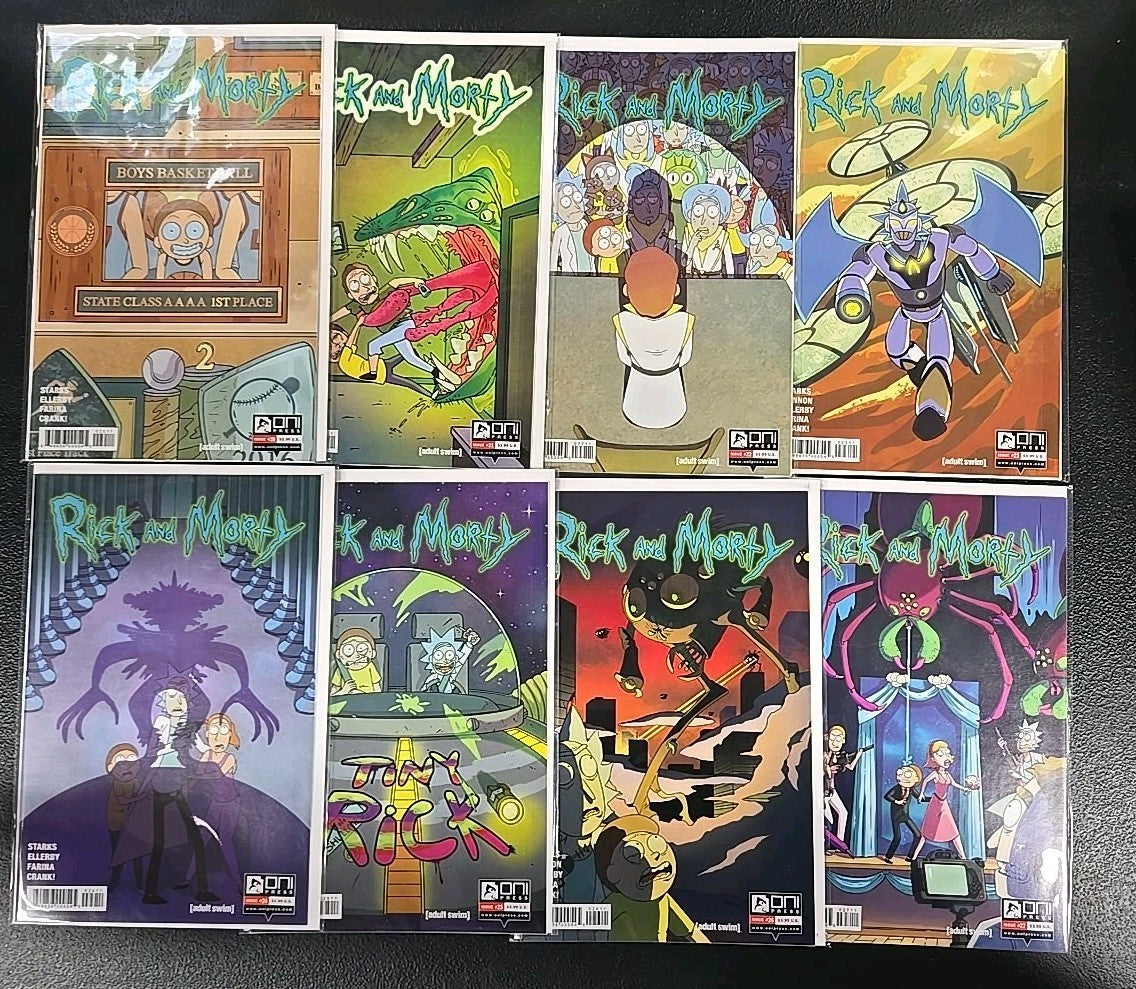 Rick And Morty - 51 Book Lot - Oni Press - VF/NM - Hard To Find Bundle 🔥 