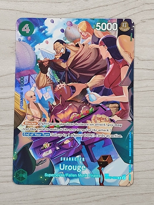 Urouge (SP) OP07-021 Royal Blood Foil One Piece TCG Alt Art English