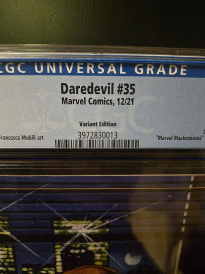 Daredevil #35  CGC 9.8 -Jusko 2021 Marvel Comics