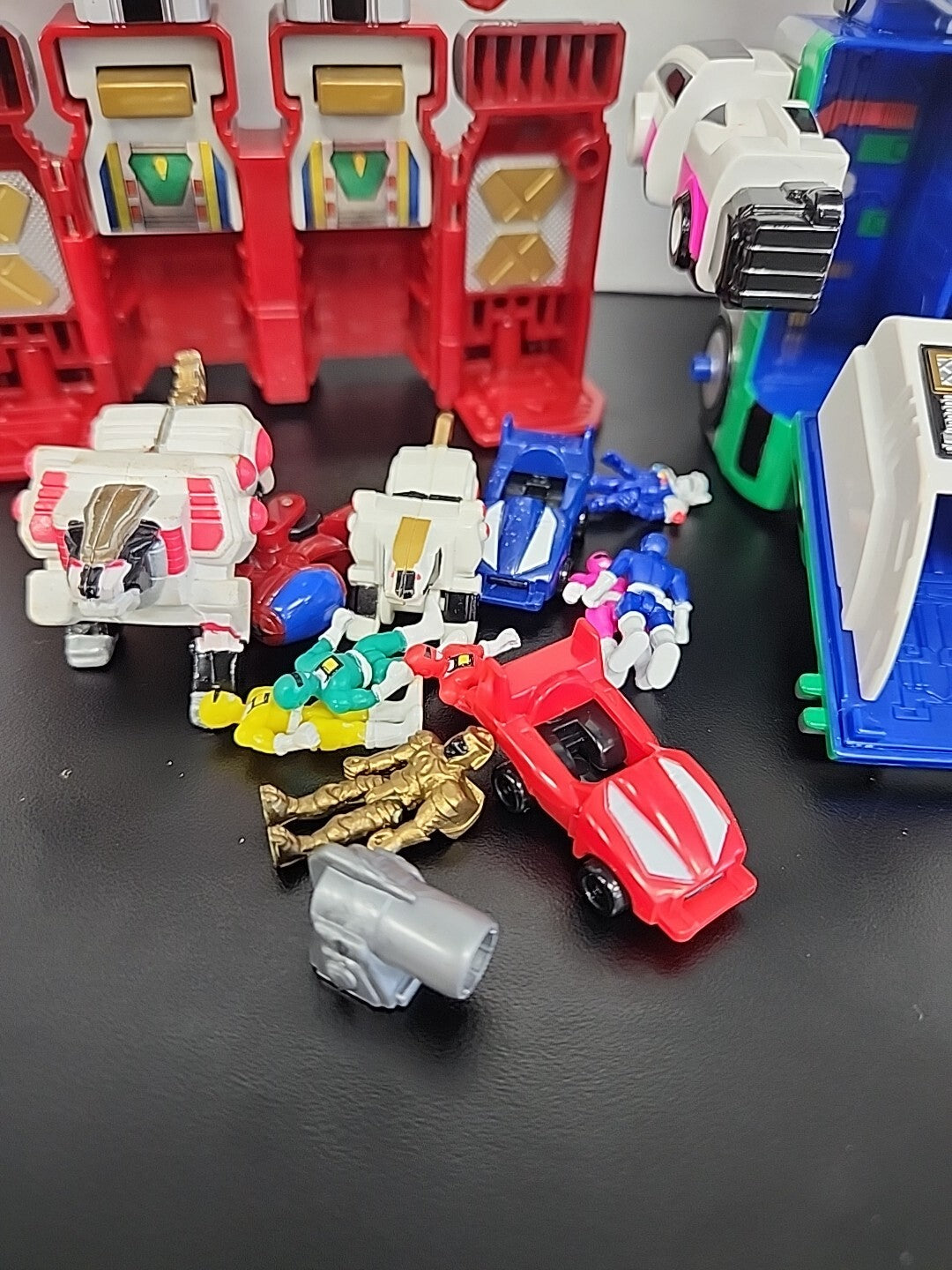 Power Rangers Turbo micro playset Megazord Zeo Red And More Lots Of Extras