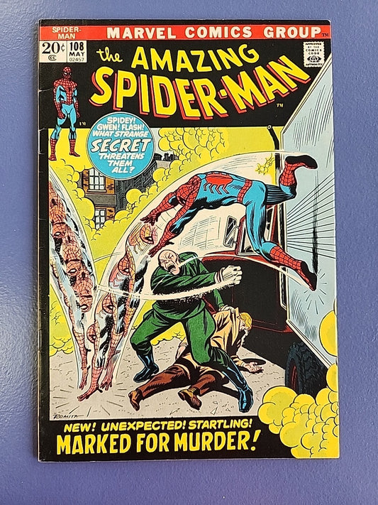 Amazing Spider-Man #108 VF- 7.0 Marvel 1972