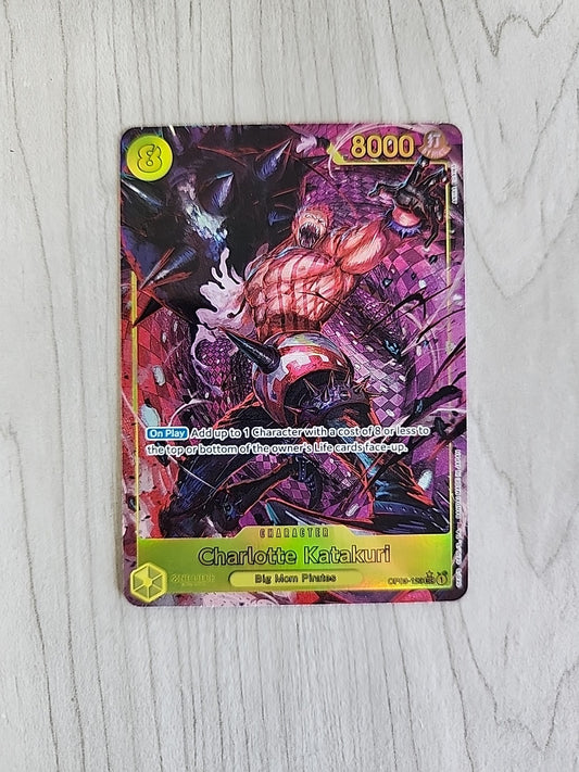 CHARLOTTE KATAKURI One Piece OP03-123 Alt Art Secret Rare SEC  PRB01