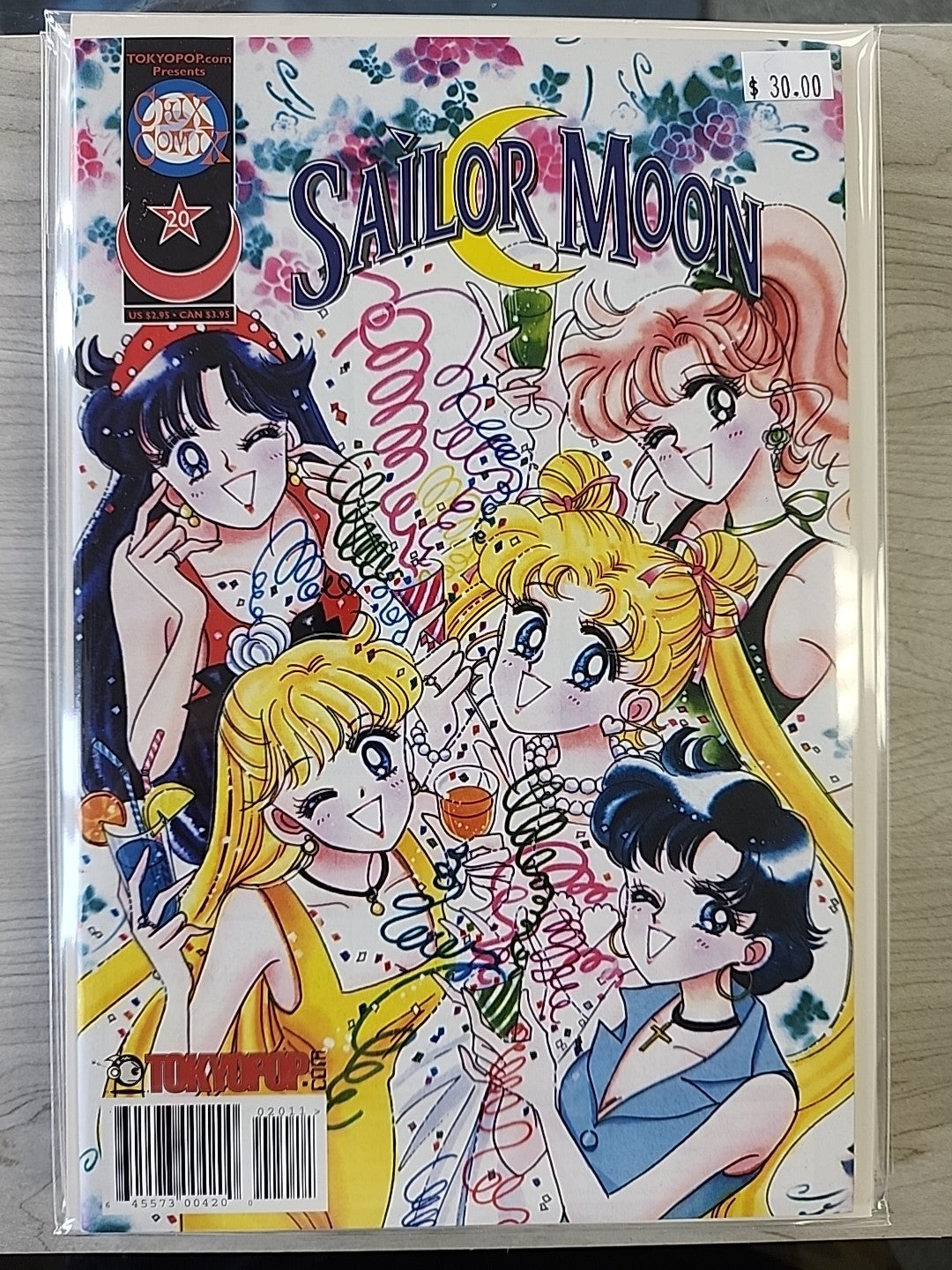 Sailor Moon Chix Comix Mixx Entertainment Great Shape Lot Of 14 Tokyo Pop VF/NM