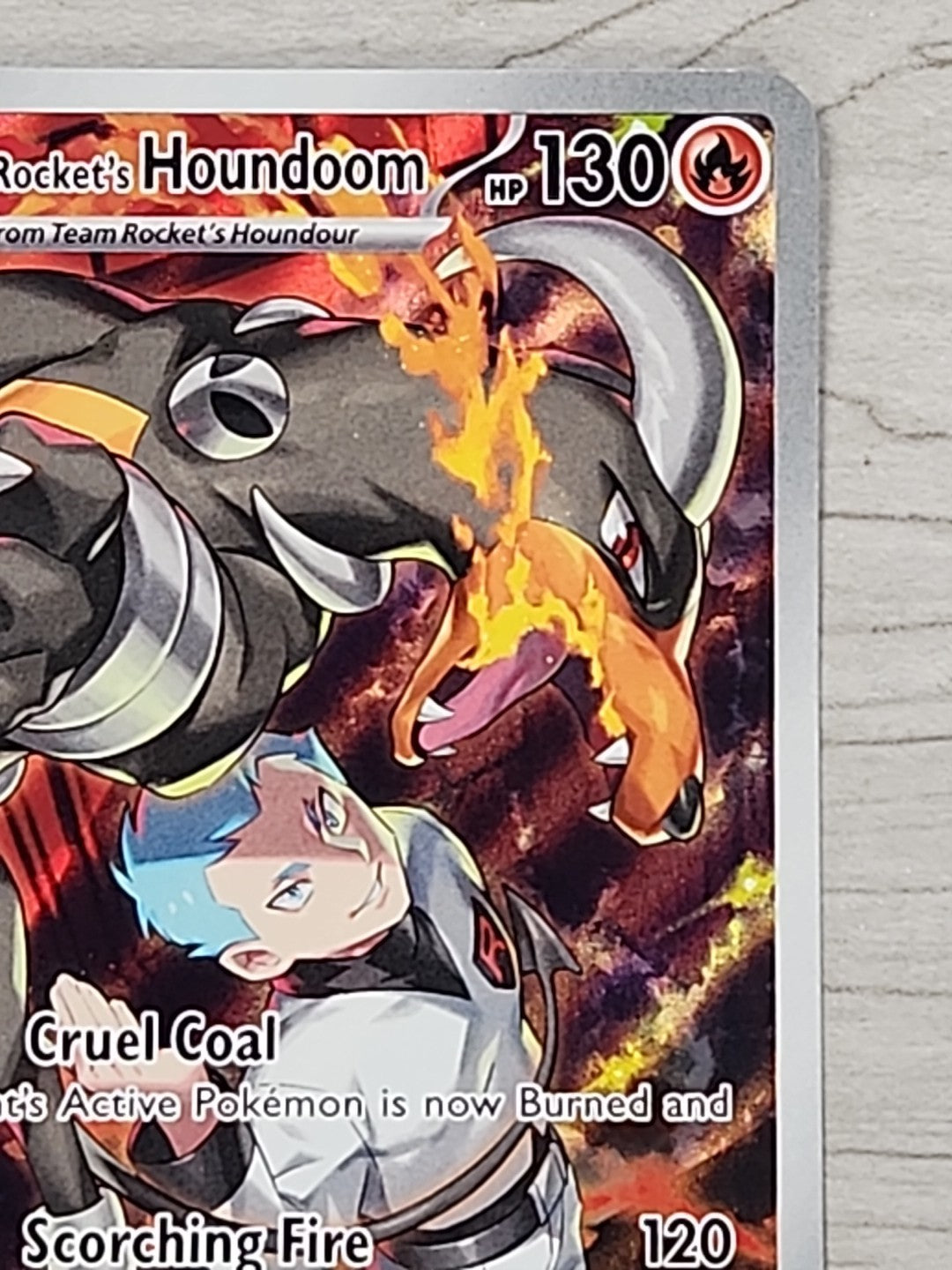 Team Rocket’s Houndoom Destined Rivals Illustration Rare 191/182