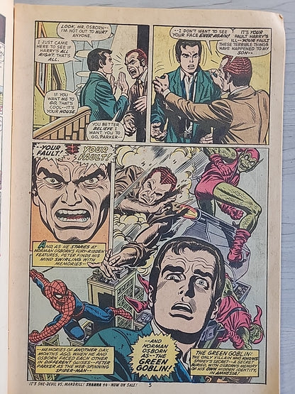 The Amazing Spider-Man #121 (1973) Death of Gwen Stacy Key Issue VG 4.0 Marvel