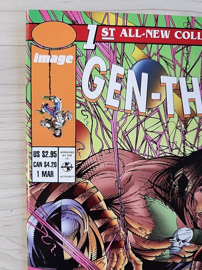 Gen 13 Thirteen #1 Image Comics 1995 Spider-Man #1 Homage Variant Cover VF/NM 