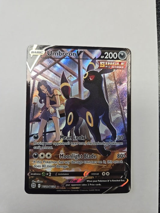 Umbreon V TG22/TG30 Brilliant Stars Trainer Gallery Ultra Rare Holo Pokemon NM
