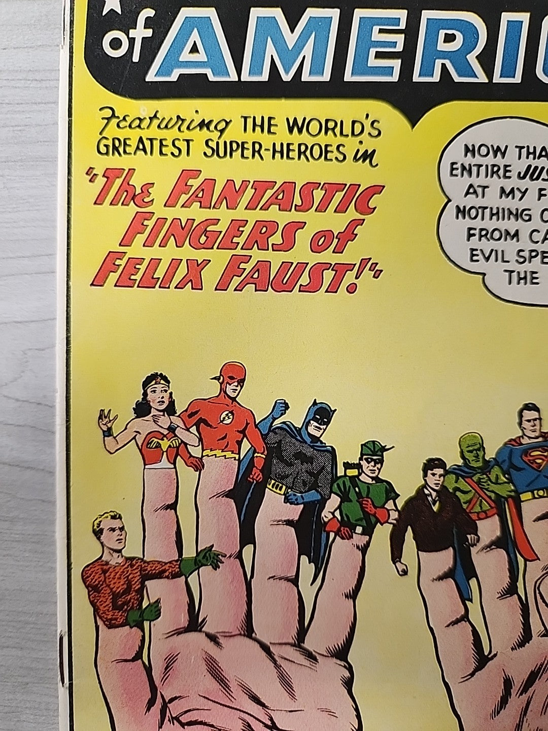 Justice League of America 10 1st Appearance Felix Faust JLA 1962 DC FN/VF 7.0