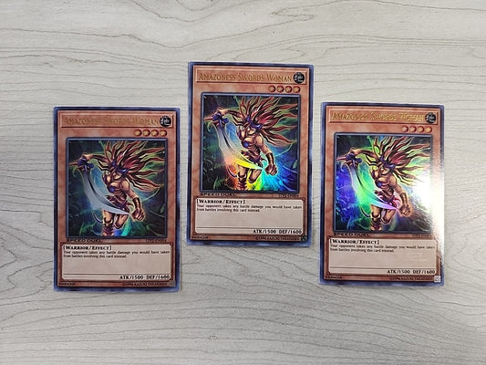 Yugioh: Amazoness Swords Woman Speed Duel Tournament Pack 2 STP2-EN004 Playset 