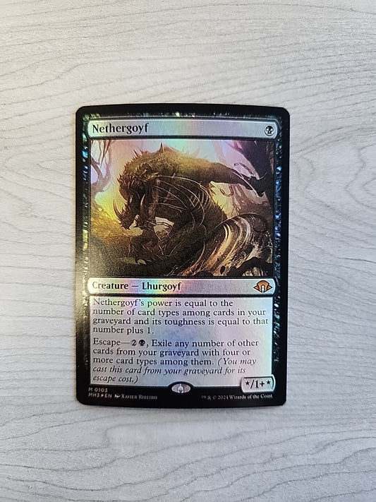 MTG Nethergoyf Foil MH3 0103 Magic The Gathering English NM