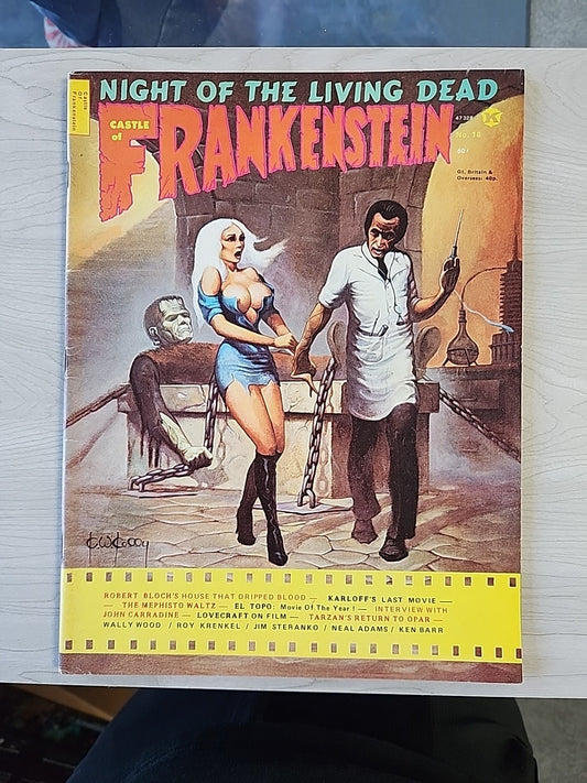 Castle Of Frankenstein Magazine Issue #18 (Night of the Living Dead, Tarzan)