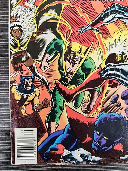 Iron Fist # 15 1st Appearance Bushmaster X-Men Crossover Final Issue 1977 FN/FN+