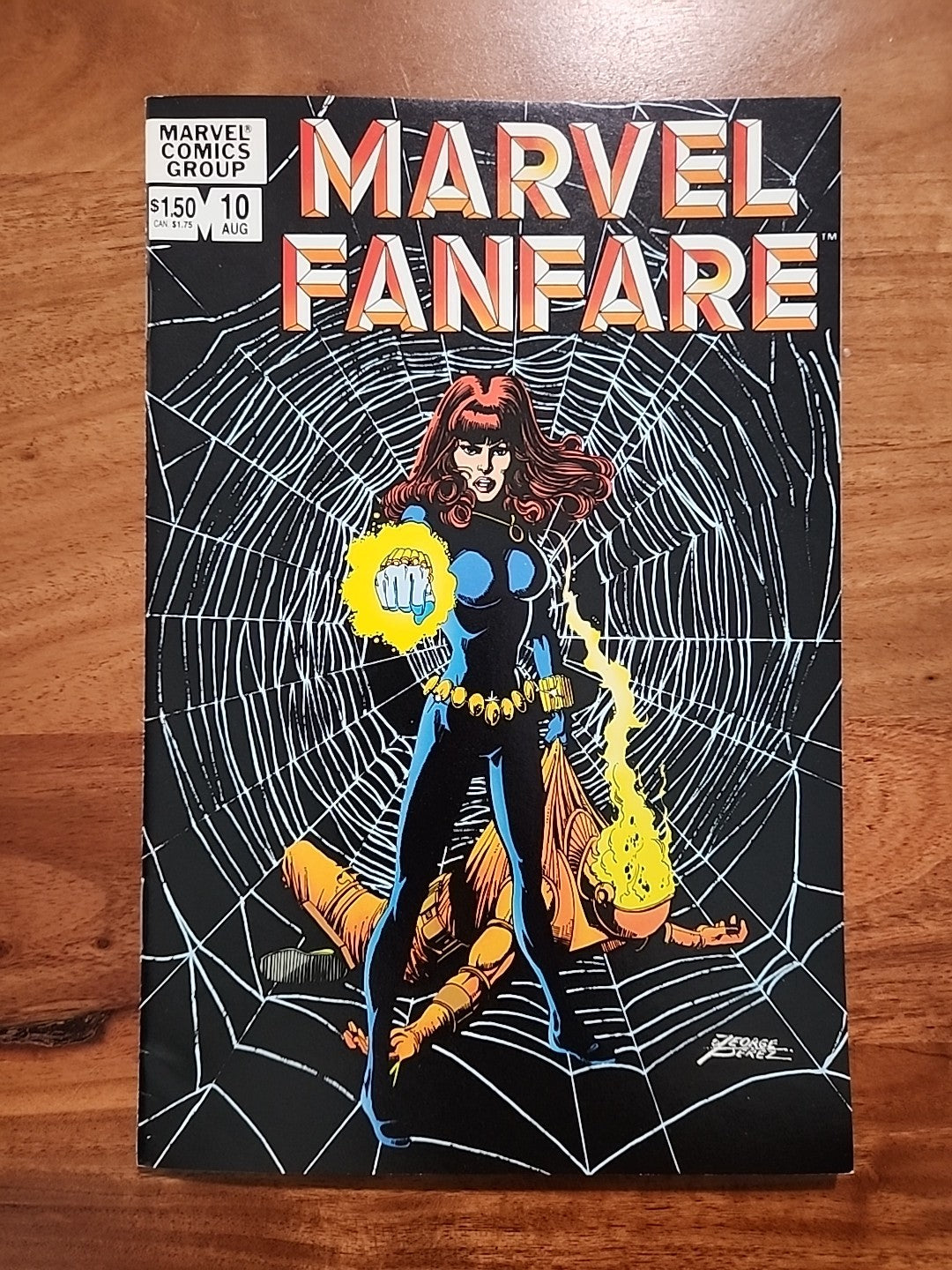Marvel Fanfare 10 11 12 NM High Grade Black Widow Origin George Perez Key Issue