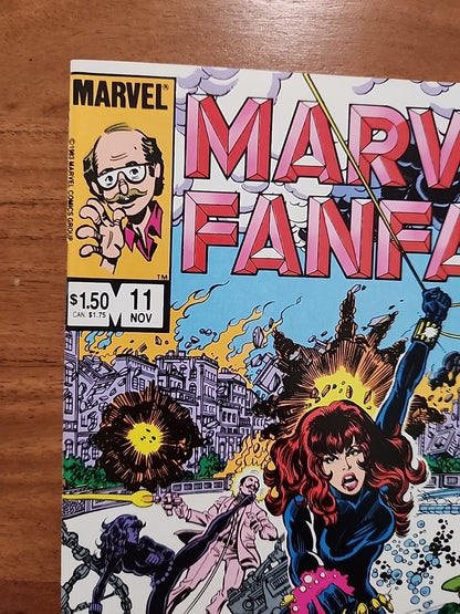 Marvel Fanfare 10 11 12 NM High Grade Black Widow Origin George Perez Key Issue