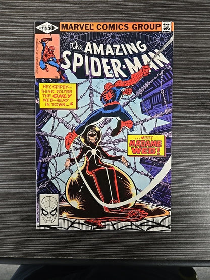 Amazing Spider-Man #210 - 1st Appearance Of Madam Web - Key Issue