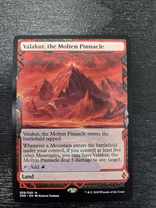 MTG Valakut, the Molten Pinnacle  - Zendikar Rising Expeditions #029