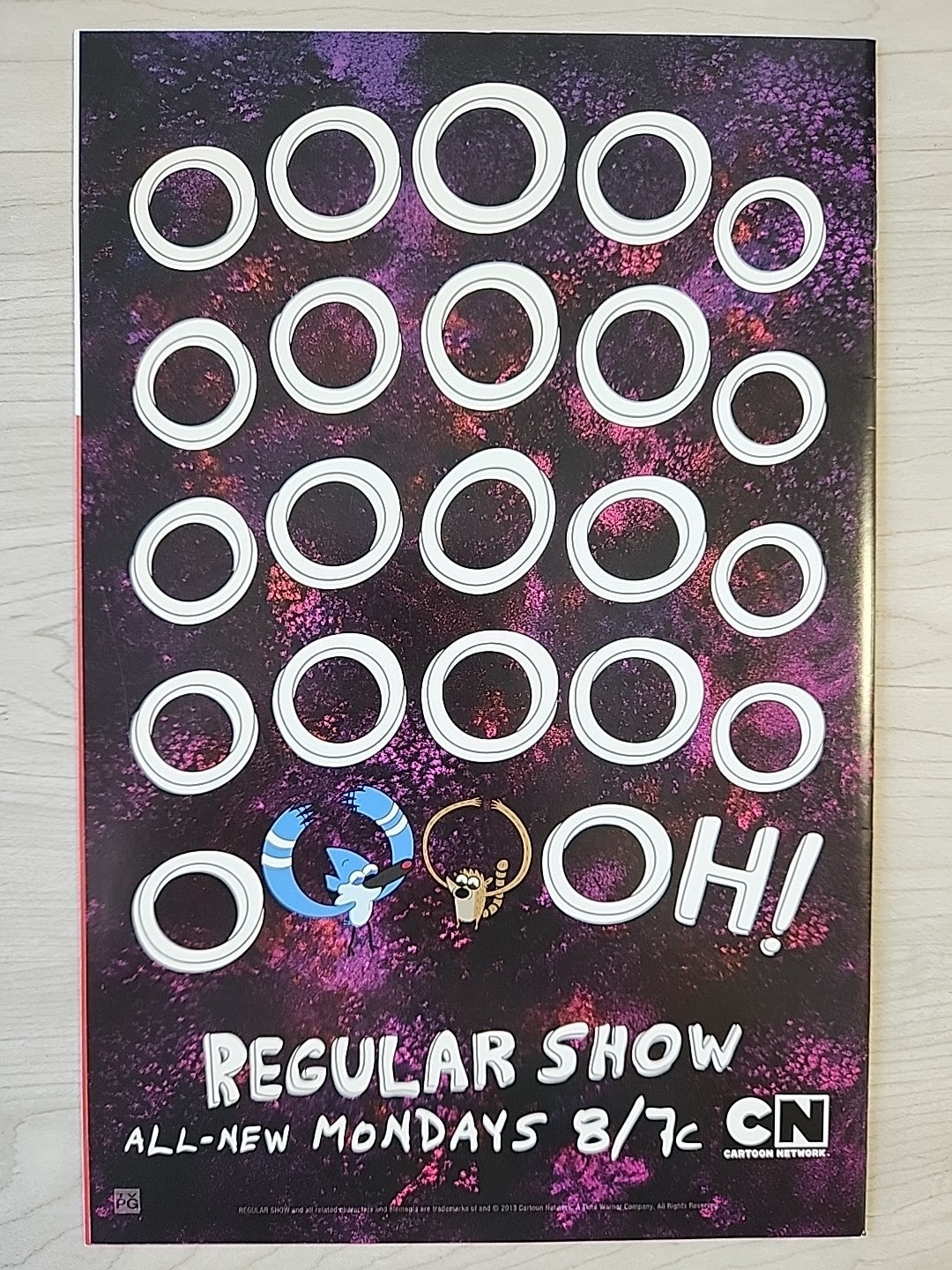 Regular Show #1 Cover F Variant Kaboom Comics 2013 Cartoon Network VF/NM