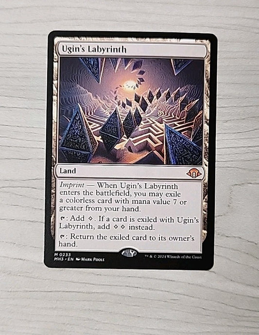 MTG Ugin's Labyrinth Modern Horizons 3 Regular English Magic The Gathering 0233