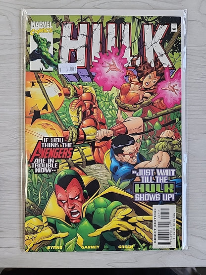 Hulk #1-11 Marvel Comics 1999 Byrne Garney Complete Run VF/NM Lot Of 11 Comics