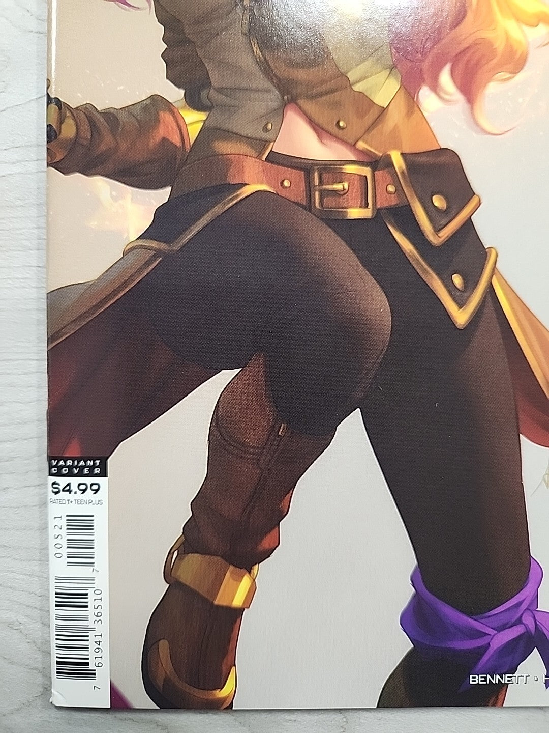 RWBY #5  DC Comics Stanley Artgerm Lau Virgin Variant DC Yang Card Stock 2020