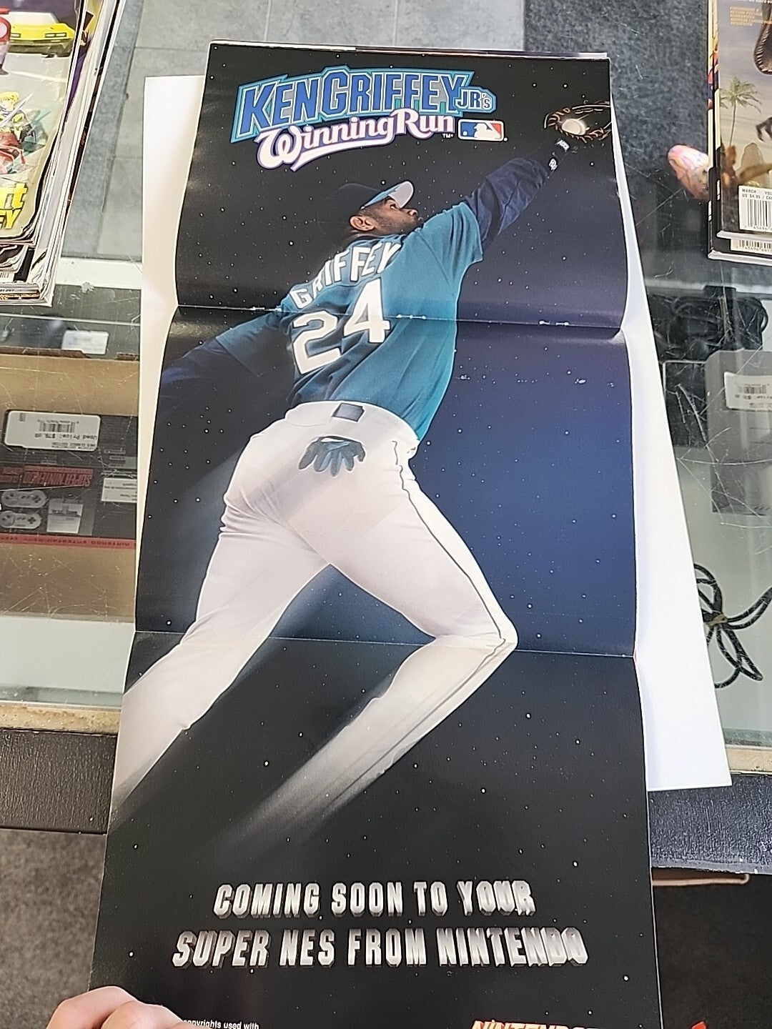 Nintendo Power 81 February Killer 1996 Instinct 2 with Ken Griffey Poster