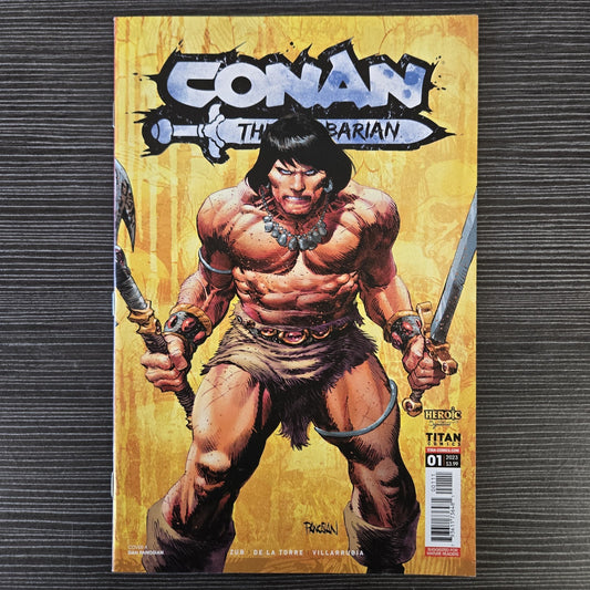 Conan the Barbarian #1 Dan Panosian Variant Titan Comics 2023 Jim Zub 
