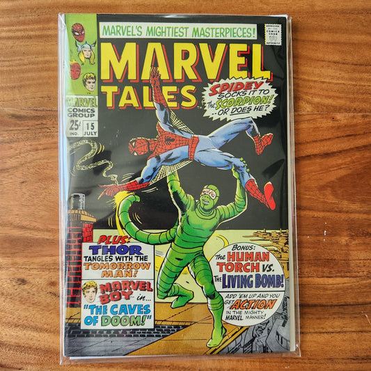 Marvel Tales 15 (July 1968) VF Reprints Amazing Spider-Man 20 1st Scorpion 🔑 