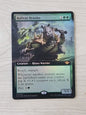 MTG Railway Brawler Foil (EXTENDED ART) Outlaws Of Thunder Junction Mythic 344