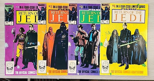 Star Wars: Return of The Jedi  Limited Series Issues 1-4 NM Marvel Comics 1983