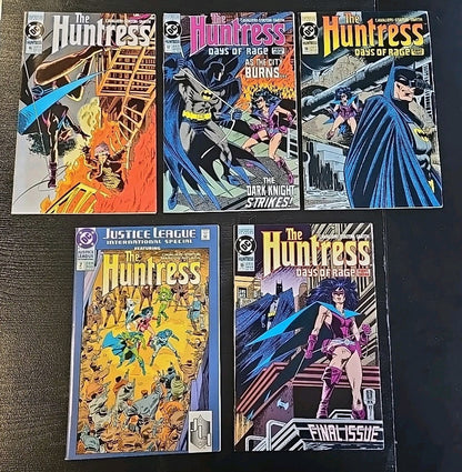 The Huntress 1989 - Complete Set 1-19 ,Plus ANNUAL 2