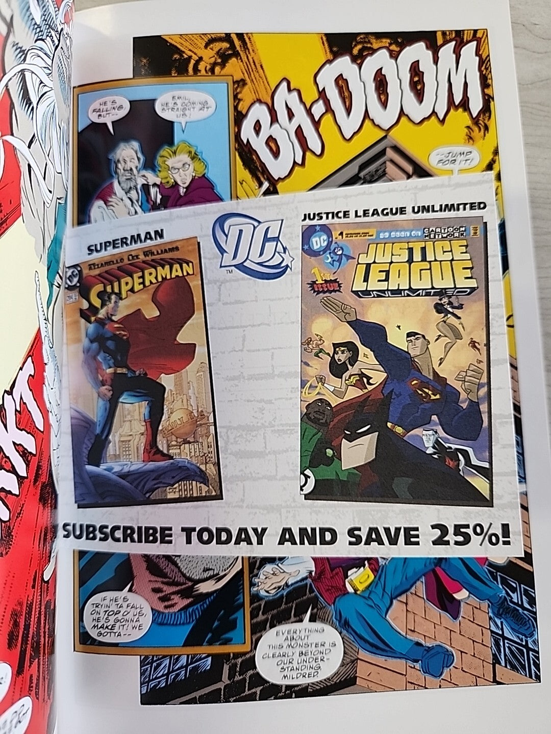 Superman The Man of Steel #19 Doomsday Mattel Reprint + 1995 Kenner #1 A & B Lot