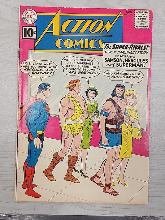 ACTION COMICS #279 VG- Superman DC Comics 1961