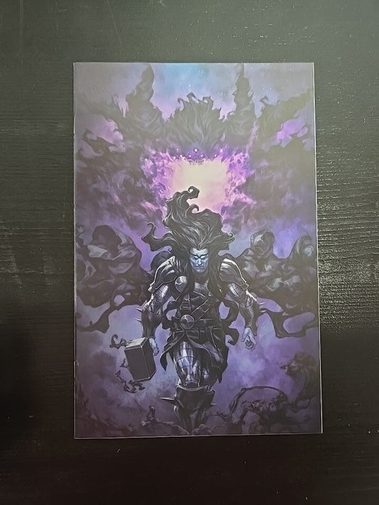  THOR #6 SKAN TRADE BLACK WINTER GALACTUS NM Thanos Debuts New Infinity Gauntlet