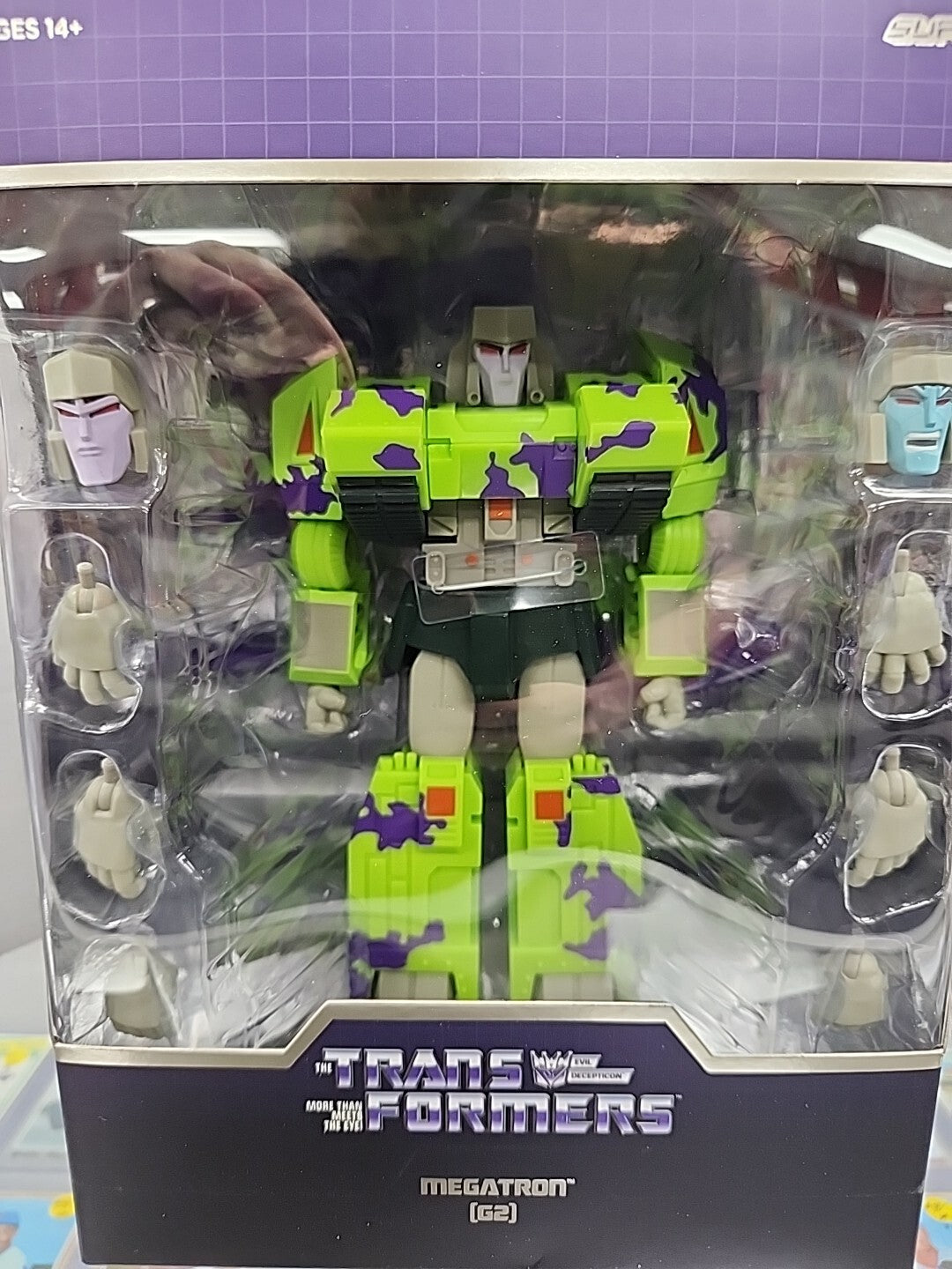 Super7 Transformers ULTIMATES! Wave 3 Megatron [G2] Action Figure Sealed New