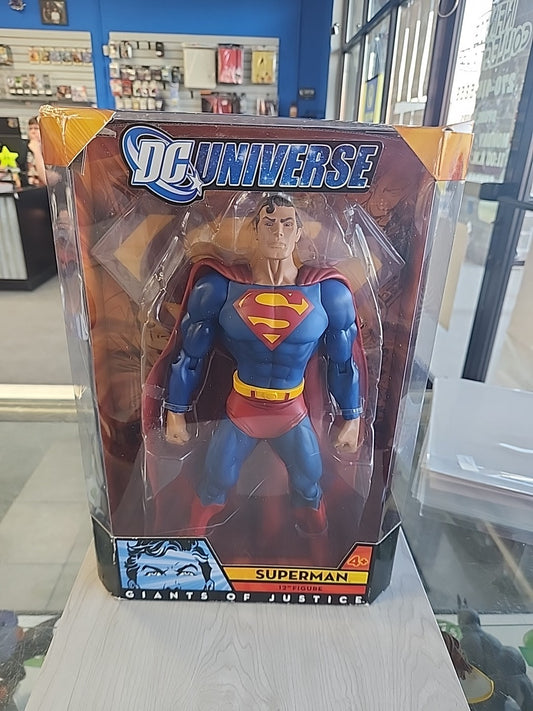 DC Universe Superman Action Figure Giants Of Justice New Sealed 2007 12”